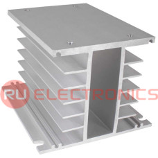Радиатор для трехфазного SSR RUICHI H110, 10/40А, алюминиевый