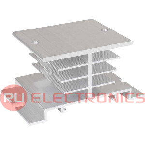 Радиатор для однофазного SSR RUICHI I50, 10/25А, алюминиевый