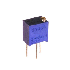 Подстроечный резистор RUICHI 3266W 1K, 15 оборотов