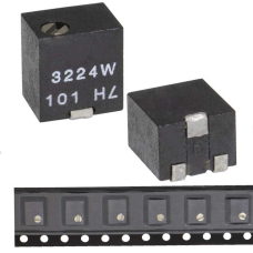 Подстроечный резистор RUICHI 3224W 100R