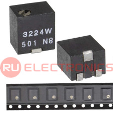Подстроечный резистор RUICHI 3224W 500R
