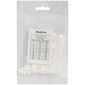 Набор SMD Резисторов 0603, RUICHI KIT-SMD-0603-1-660-33, 1%, 660 шт., 33 Номинала