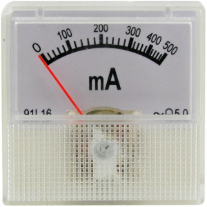 МилиАмперметр 500МА 50гц 40х40