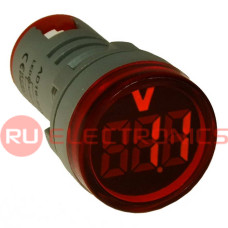 Цифровой LED вольтметр переменного тока RUICHI DMS-135