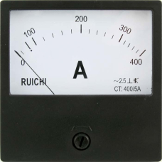 Амперметр переменного тока аналоговый RUICHI Ц42300 400/5 А, 50 Гц