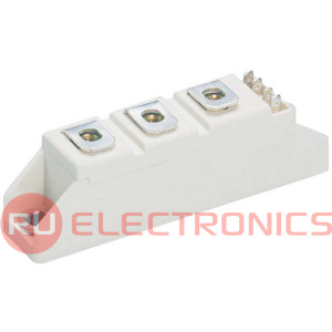 MCC95-16io1B RUICHI тиристорный модуль, полумост, 120 А, 1600 В, 93 х 20 х 30 мм