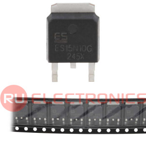 ES15N10G Elecsuper полевой транзистор (MOSFET), N-канал, 100 В, 12 А, 85 мОм, TO-252 (DPAK)