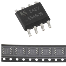 AO4606 Elecsuper полевой транзистор (MOSFET) N+P, 30 В / -30 В, 7.5 А / -4.6 А, 22 мОм, 5.2 нКл,  SOP-8