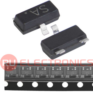 BSS169H6327 HXY полевой транзистор (MOSFET), N-канал, 100 В, 0.17 А, 6 Ом, SOT-23