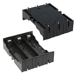 Батарейный отсек RUICHI Battery Holder for Li-ion 3X18650, открытый