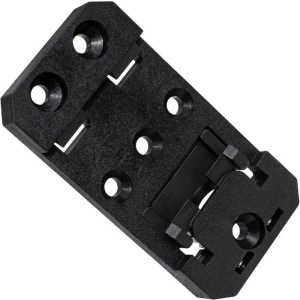 Крепление на DIN-рейку RUICHI DRG-07A-BLACK, полиамид, черный
