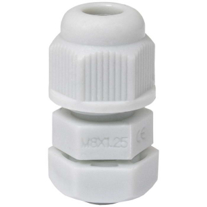 Кабельный ввод RUICHI M(G)8 (2-4) Серый, полипропилен