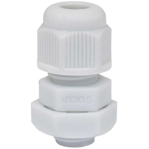 Кабельный ввод RUICHI M(G)10 (2-4) Серый, полипропилен