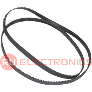 BELT-GT2-6-1220-RUB RUICHI, зубчатый кольцевой ремень для 3D-принтеров и ЧПУ-станков,  резина, ширина 6 мм, длина 1220 мм