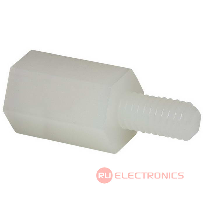 Стойка монтажная для печатной платы RUICHI HTS-310, шестигранная Стойка монтажная для печатной платы RUICHI HTS-310, шестигранная