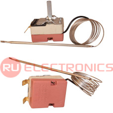Терморегулятор капиллярный регулируемый RUICHI TR-157, 2 контакта