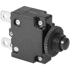 Автоматический выключатель RUICHI L-MZ, 33.8х29х14.3 мм, 18 A, постоянный и переменный ток, черный