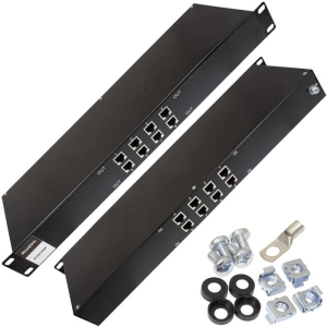 Устройство грозозащиты RUICHI SP-Et8/1000PR для локальной вычислительной сети (скорость     до 1000 Мбит/с) с защитой линий PoE (af/at, методы A + B, контакты 1/2, 3/6, 4/5, 7/8).