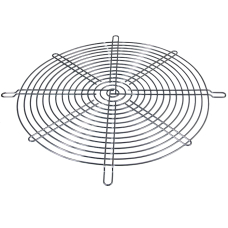 Решетка для осевого вентилятора металлическая RUICHI, 280x280 мм