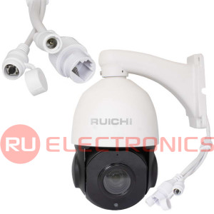 Поворотная камера видеонаблюдения IP 5Мп RUICHI RU-DMV20X50HD с 20-x оптическим    зумом, поворотная.