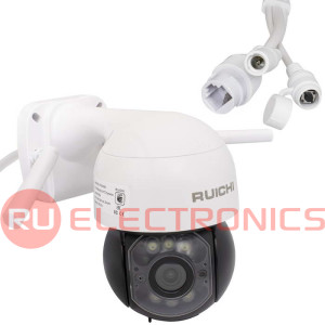 Поворотная камера видеонаблюдения IP 3Мп RUICHI RU-STA30HD с Wi-Fi, PoE.