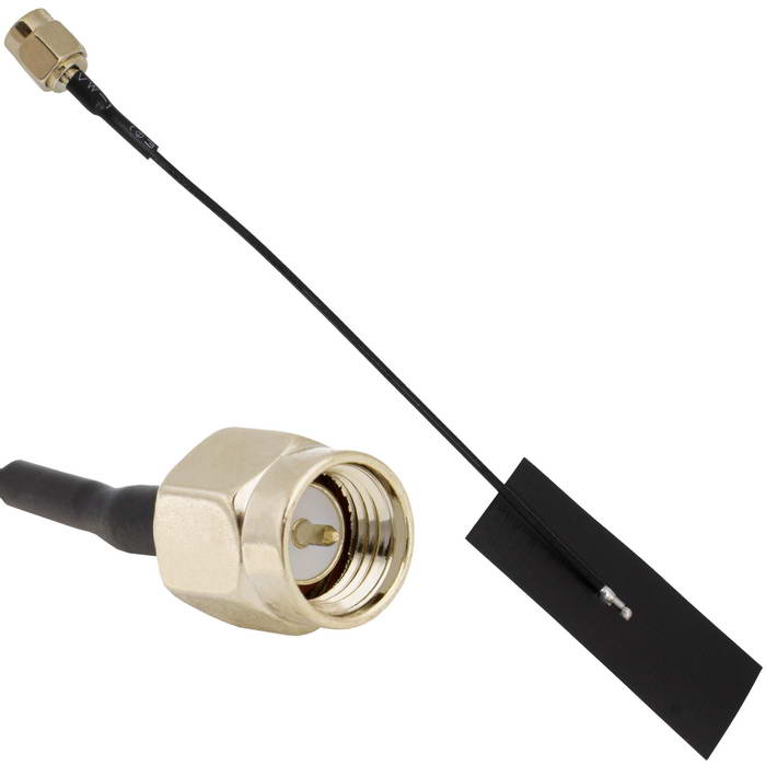 FPC P182202 433MHZ SMA-Male 10cm Ruichi