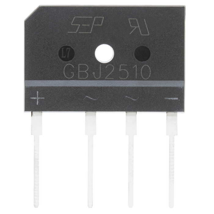 VISHAY GSIB2580-E3/45, Диодный мост VISHAY, 25А, 800В, корпус GSIB-5S(Through Hole)