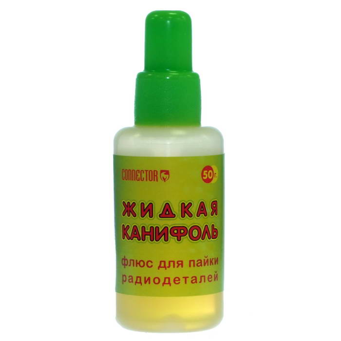 Флюс Жидкая канифоль 50мл CONNECTOR