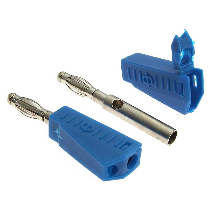 Z040 4mm Stackable Plug BLUE Ruichi