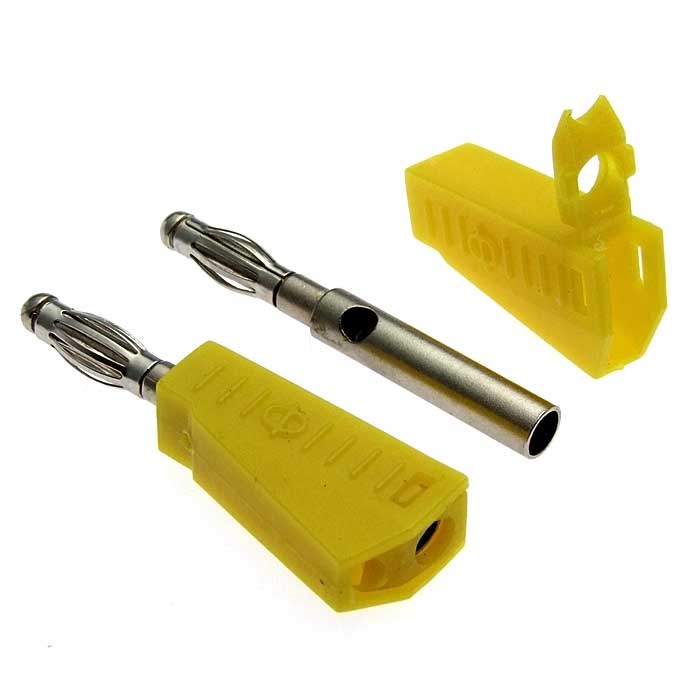 Z040 4mm Stackable Plug YELLOW Ruichi