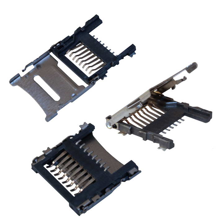 microSD SMD 8pin 1.8H Ruichi