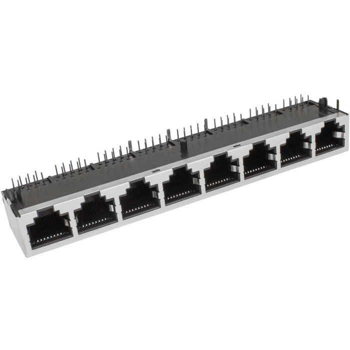 Ruichi Разъём RJ RUICHI TJ9-10P8-08 cетевая розетка, 8 гнезд
