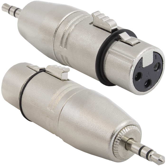 JD-486 / XLR 3P F-mini jack 3.5 M Ruichi