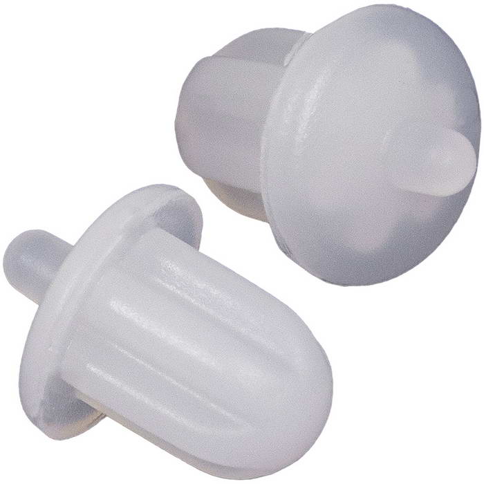 Rubber plug 6.35mm Jack 01 white Ruichi