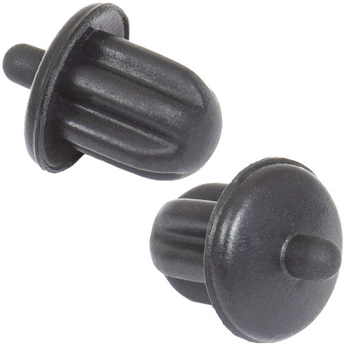 Rubber plug 6.35mm Jack 01 black Ruichi