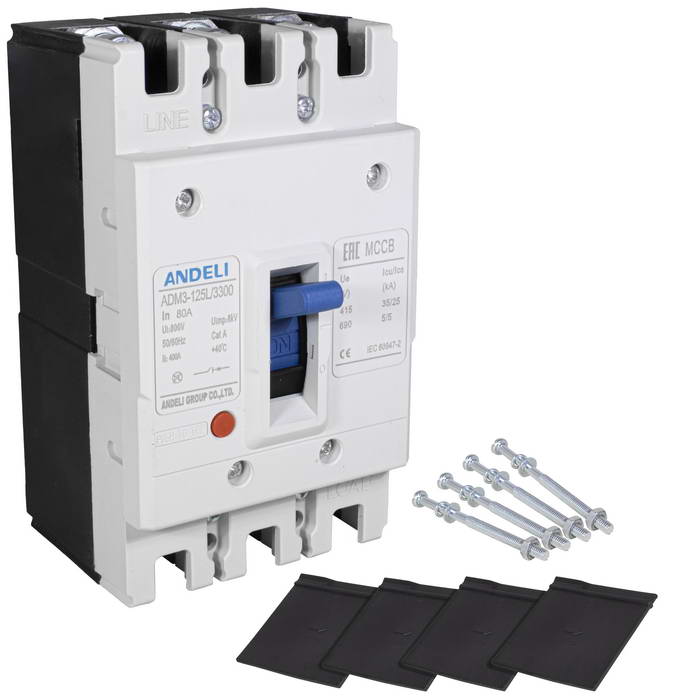 ADM3-125L/3P 80A 35KA Andeli
